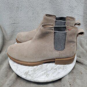 Sorel Shoes Womens Size 9 Emelie II Waterproof Tan Suede Chelsea Boots *GUC*